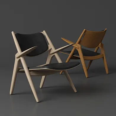 Carl Hansen CH28 Sawhorse Easy Chair
