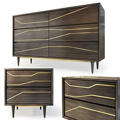 Комод и тумба Granjeno. Dresser, bedside table by Brayden Studio