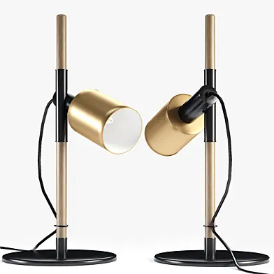 Carson table lamp brushed brass Small