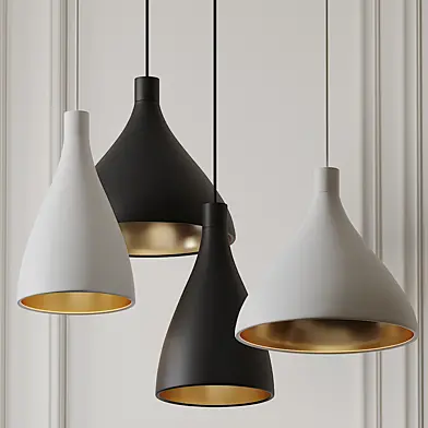 Swell Narrow and Medium Pendant Lights
