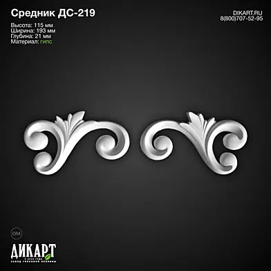 Дс-219 115x193x21mm 10.7.2019