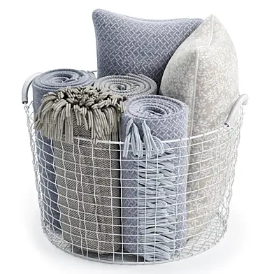 METAL BASKET DECOR 05