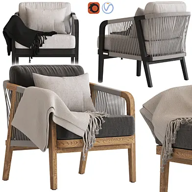 Coco Republic St Joseph Armchair