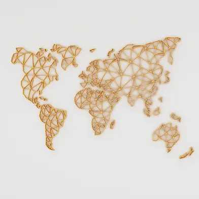 Line global map