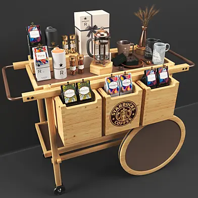 Starbucks Stand Set 1