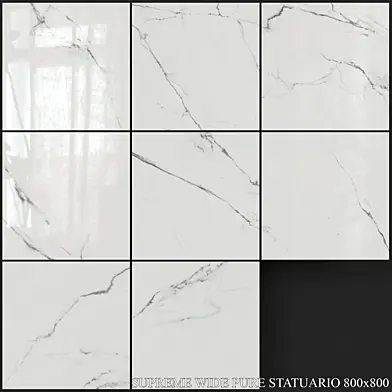 Flaviker Supreme Wide Pure Statuario 800x800