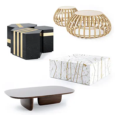 Coffee Tables Set 03