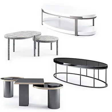 Coffee Tables Set 05