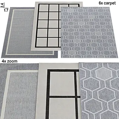 Outdoor rugs De Dimora, Toulemonde Bochart collection