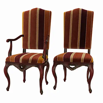 Francesco Molon The Upholstery Collection Armchair and chair