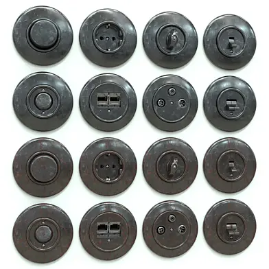Rusty wall switches & Sockets