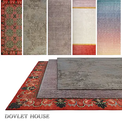 OM Ковры DOVLET HOUSE 5 штук (part 454)