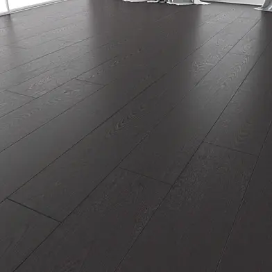 Деревянный пол Дуб (Black Brushed)