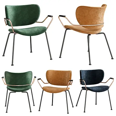 Black Tie KALIDA CHAIR WITH ARMRESTS