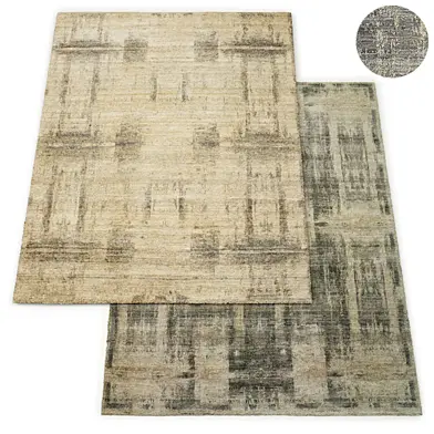 Axis Hand-Knotted Wool Rug RH Collection