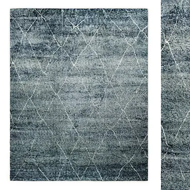 Riah Moroccan Hand-Knotted Wool Shag Rug Restoration Hardware