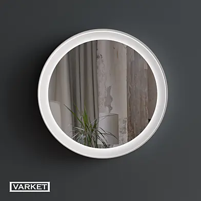 OM Зеркало Varket Nimbus white