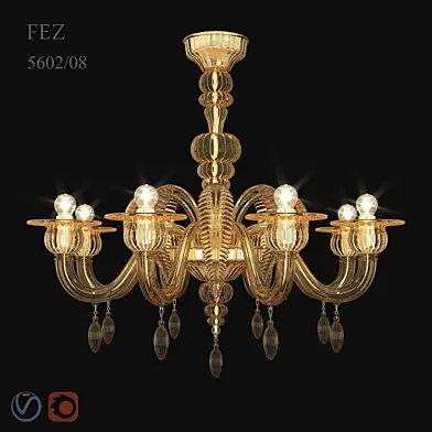 Chandelier Barovier&Toso FEZ 5602-08