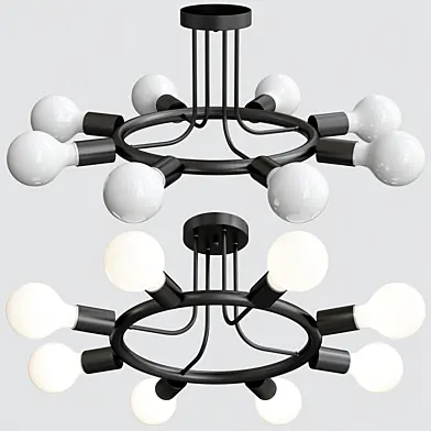 Arte Lamp Highgarden A6063PL-8BK