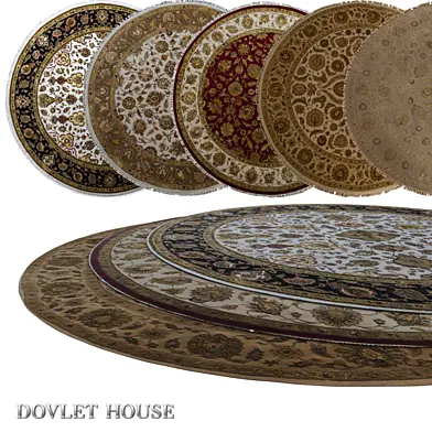 Ковры круглые DOVLET HOUSE 5 штук (part 12)
