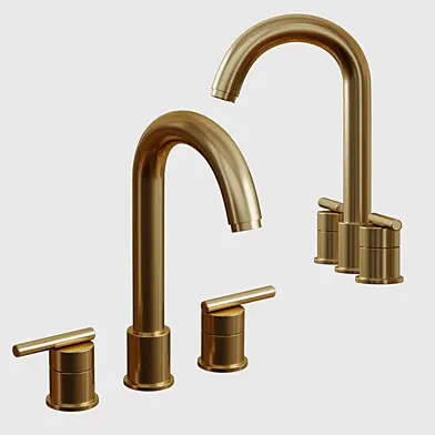 Lester widespread bathroom faucet