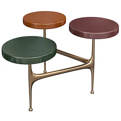 Draga & Aurel AGATHA 3-PIECE COFFEE TABLE