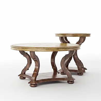 Archivist Round Cocktail Table