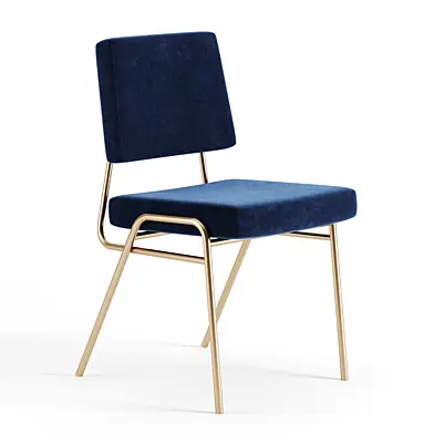 Wire Frame Upholstered Dining Chair