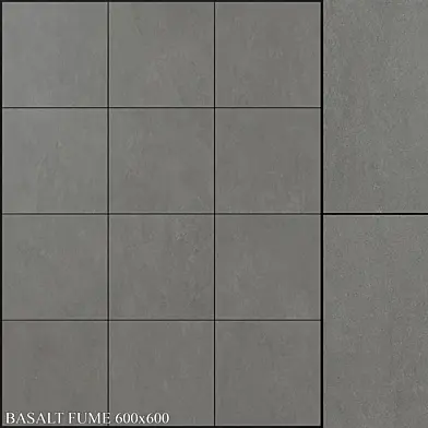 Yurtbay Seramik Basalt Fume 600x600
