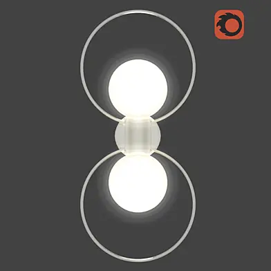 Sconce Crystal Lux Listo Ap2 Nickel