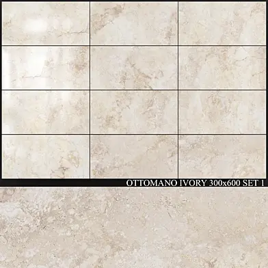 Yurtbay Seramik Ottomano Ivory 300x600 Set 1