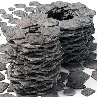 Rock stone plate form n1 / Скальный  камень плиточной формы