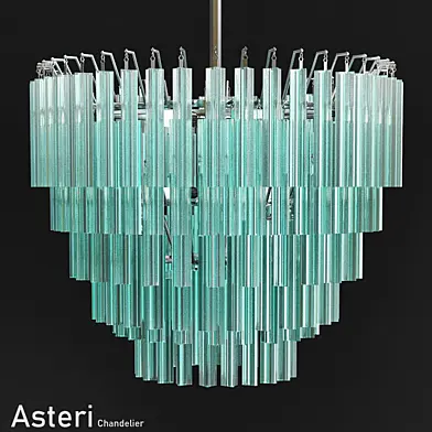 Aqua Chandelier