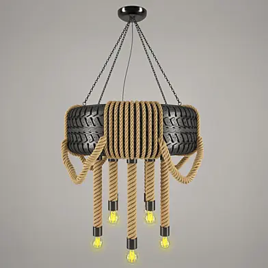 Rope Chandelier