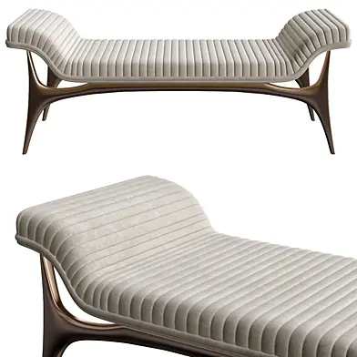HOLLY HUNT CAST BENCH