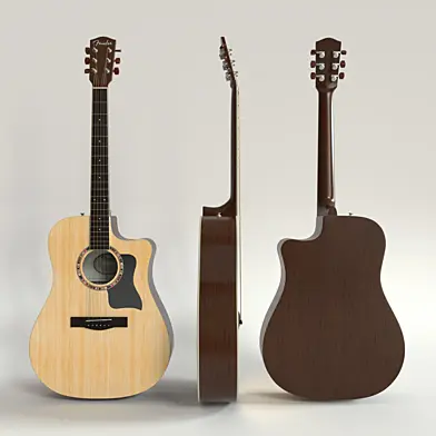 Акустическая гитара fender