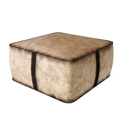 Пуф reGeneration leather ottoman