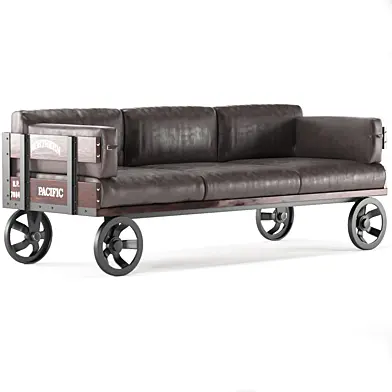 Sofa Industrial Revolution dark