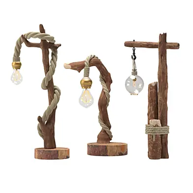 Wooden light set