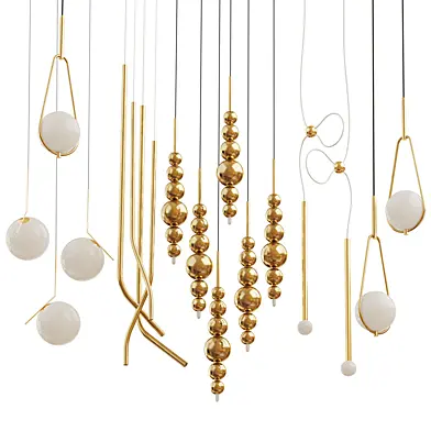 Collection of chandeliers Sara Ferrari;Lampatron;Romatti;Current Collection;ILFARI