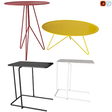Набор журнальных столов. Miniforms LINK. IKEA РИАН