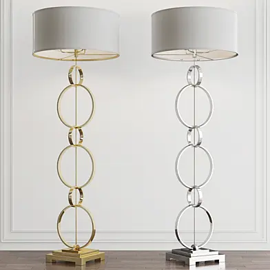 Lovell Gold Floor Lamp by Uttermost