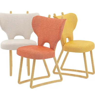 Pierre Augustin rose_chairs