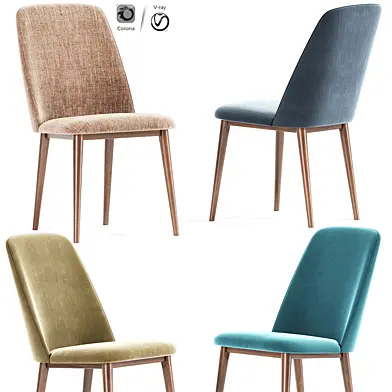 Tintori Mid Century Modern Dining Chair
