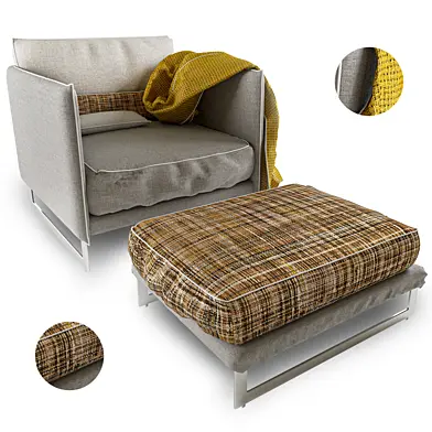 Saba Livingston Armchair
