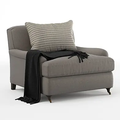 Belgian Classic Roll Arm Chair