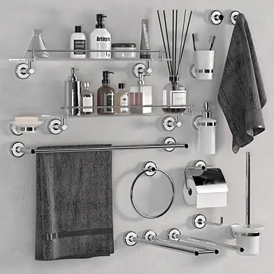 Calipso bathroom accessories by IDDIS