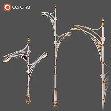 Street lamp pattern detailed 01