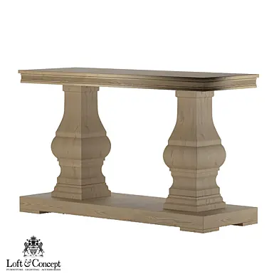 Консоль CONSOLE EN EPICEA MASSIF HERITAGE A093 "Loft concept"
