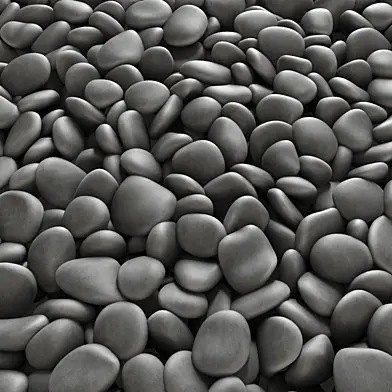 Pebble river low n6 Two / Галька речная малая вторая